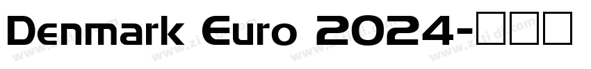 Denmark Euro 2024字体转换